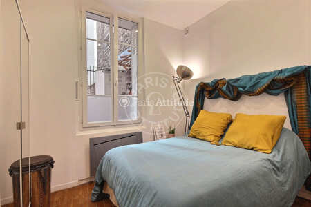 Bedroom Furnished apartment - 37m²  - 1 bedroom - Porte des Lilas - Paris
