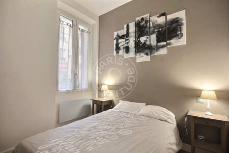 Dormitorio Piso amueblado - 41m²  - 1 dormitorio - Tour Eiffel - París