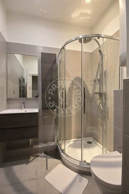 Baño Piso amueblado - 41m²  - 1 dormitorio - Tour Eiffel - París