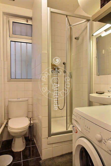 Bathroom Furnished studio - 27m²  - Arc de Triomphe - Paris