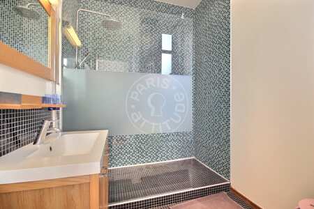 Baño Piso amueblado - 117m²  - 3 dormitorios - Wagram - París