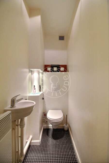 Inodoro Piso amueblado - 117m²  - 3 dormitorios - Wagram - París