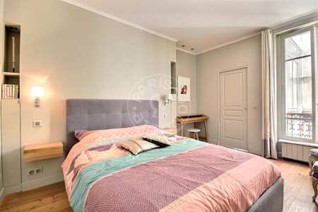 Chambre Appartement meublé - 76m²  - 2 chambres - Victor Hugo - Paris