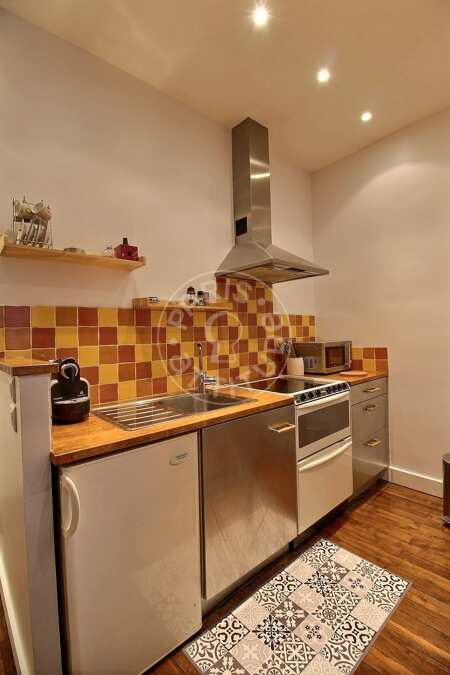 Cucina Monolocale arredato - 30m²  - Avenue Foch - Parigi