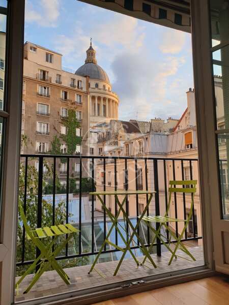 Varanda Apartamento mobilado - 53m²  - 2 quartos - Panthéon / Sorbonne - Paris