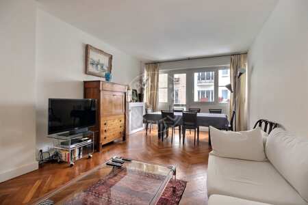 Living room Furnished apartment - 58m²  - 1 bedroom - Maison de la Radio - Paris