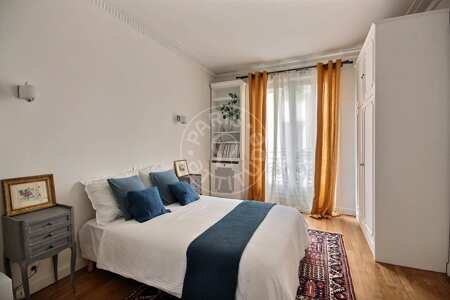 Schlafzimmer Möblierte wohnung - 53m²  - 1 Zimmer - Oberkampf - Paris