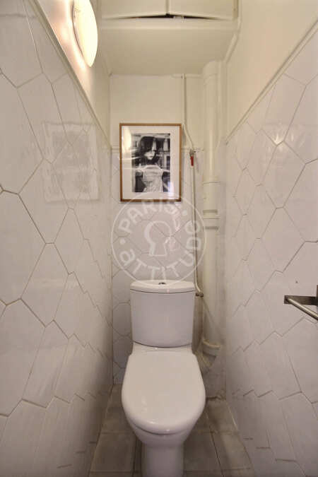 WC Möblierte wohnung - 53m²  - 1 Zimmer - Oberkampf - Paris