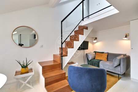 Salotto Monolocale arredato - 23m²  - Arts et Métiers - Parigi