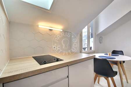 Cucina Monolocale arredato - 23m²  - Arts et Métiers - Parigi