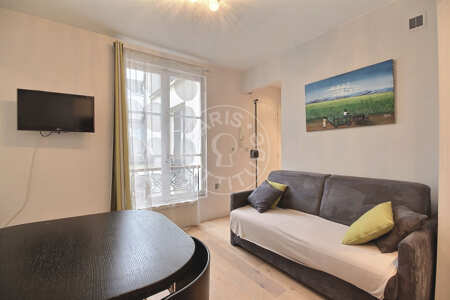 Sala Apartamento mobilado - 30m²  - 1 quarto - Place des Vosges - Paris