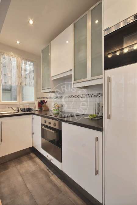 Cozinha Apartamento mobilado - 30m²  - 1 quarto - Place des Vosges - Paris