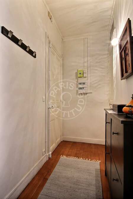 Ingresso Appartamento arredato - 41m²  - 1 locale - Montmartre / Place des Abbesses - Parigi