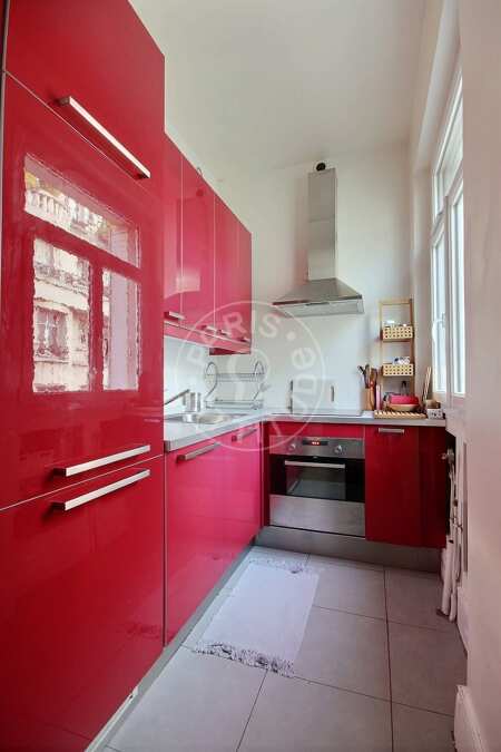Cucina Appartamento arredato - 41m²  - 1 locale - Montmartre / Place des Abbesses - Parigi