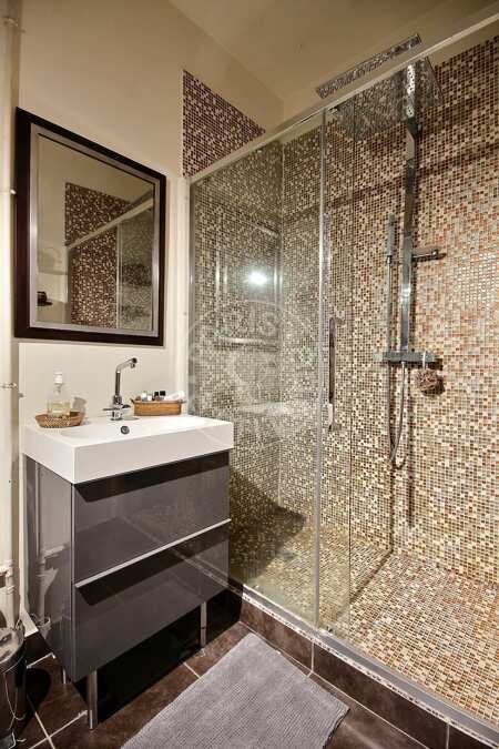 Bagno Appartamento arredato - 41m²  - 1 locale - Montmartre / Place des Abbesses - Parigi