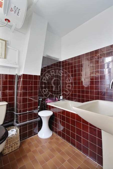 Bagno Appartamento arredato - 30m²  - 1 locale - Saint-Paul - Parigi