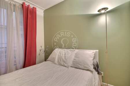 Schlafzimmer Möblierte wohnung - 28m²  - 1 Zimmer - Jules Joffrin - Mairie du 18ème - Paris