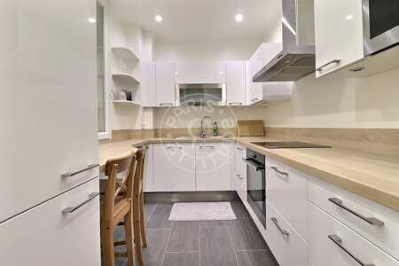 Küche Möblierte wohnung - 55m²  - 1 Zimmer - Triangle d'Or - Paris