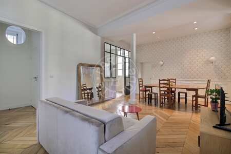 Sala Apartamento mobilado - 67m²  - 1 quarto - Ile Saint-Louis - Paris