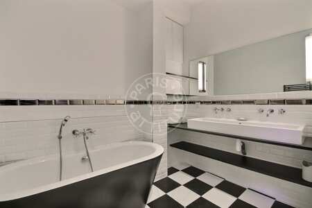 Casa de banho Apartamento mobilado - 67m²  - 1 quarto - Ile Saint-Louis - Paris