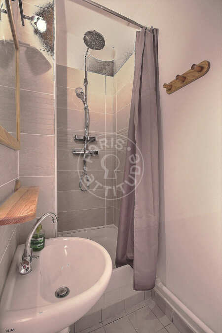 Badezimmer Möblierte wohnung - 45m²  - 1 Zimmer - Neuilly-sur-Seine