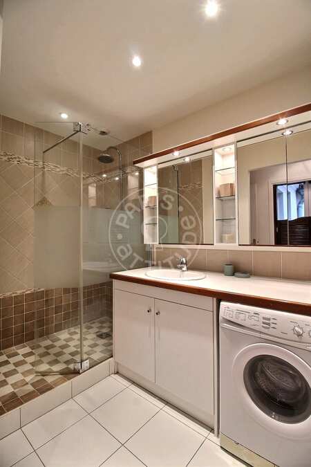 Casa de banho Apartamento mobilado - 66m²  - 1 quarto - Montorgueil - Paris