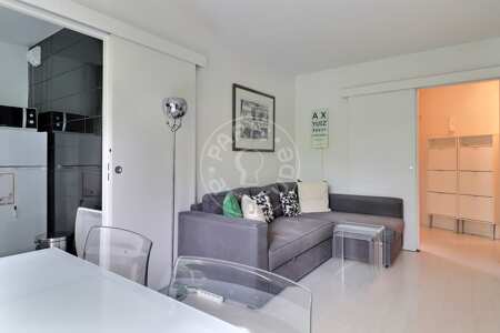 Salotto Appartamento arredato - 37m²  - 1 locale - Montparnasse - Parigi