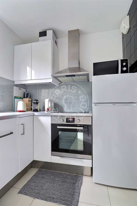 Cucina Appartamento arredato - 37m²  - 1 locale - Montparnasse - Parigi