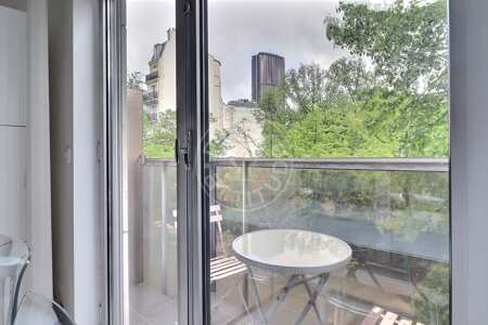 Balcone Appartamento arredato - 37m²  - 1 locale - Montparnasse - Parigi