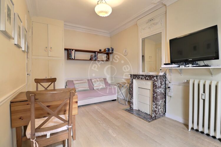 Wohnzimmer - Möblierte 1 Zimmer - Paris 75005 - 13840