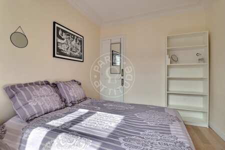 Dormitorio Piso amueblado - 32m²  - 1 dormitorio - Jardin des Plantes - París