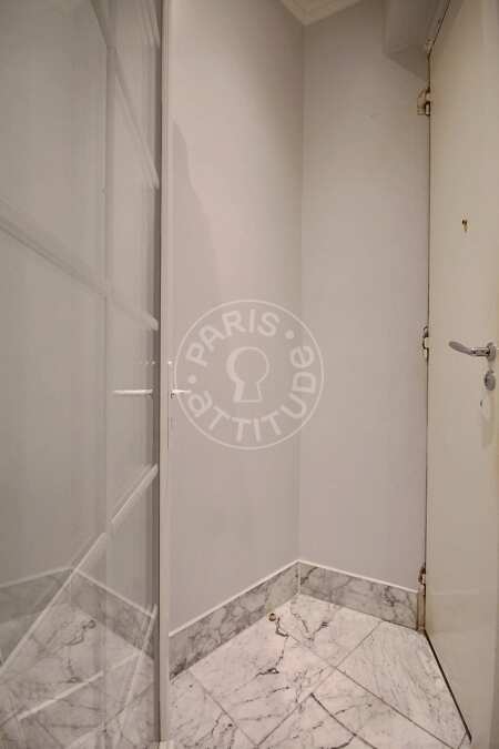 Entrance Furnished apartment - 60m²  - 2 bedrooms - Jules Joffrin - Mairie du 18ème - Paris