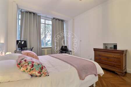 Schlafzimmer Möblierte wohnung - 138m²  - 3 Zimmer - Porte Maillot / Palais des Congrès - Paris