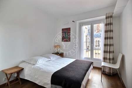 Chambre Appartement meublé - 60m²  - 2 chambres - Oberkampf - Paris