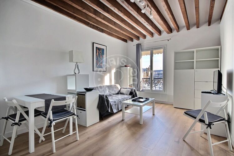 Sala - 1 quarto mobiliado - Paris 75009 - 13857