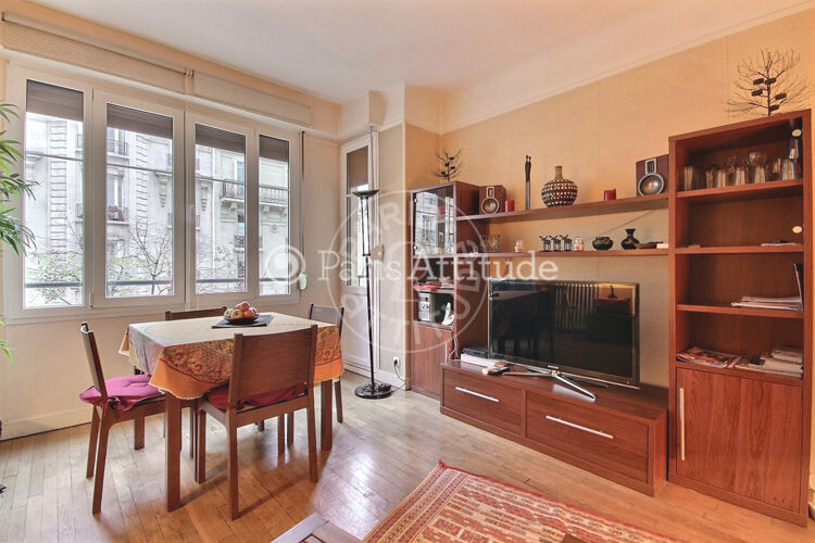 Wohnzimmer - Möblierte 1 Zimmer - Paris 75012 - 1386