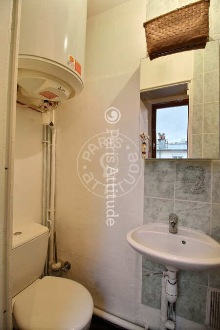 Salle de bain Appartement meublé - 27m² - 1 chambre - Nation - Paris