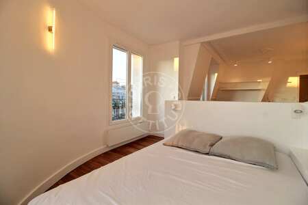 Bedroom Furnished studio - 28m²  - Ledru-Rollin - Paris