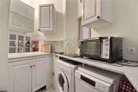 Cozinha Apartamento mobilado - 54m²  - 2 quartos - Pasteur - Paris
