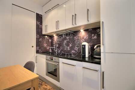 Kitchen Furnished apartment - 56m²  - 2 bedrooms - Ecole Militaire / Unesco / Duroc - Paris