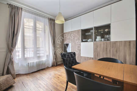 Esszimmer Möblierte wohnung - 48m²  - 1 Zimmer - Bir-Hakeim - Paris