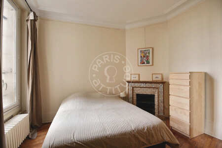 Schlafzimmer Möblierte wohnung - 48m²  - 1 Zimmer - Bir-Hakeim - Paris