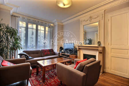 Sala Apartamento mobilado - 87m² - 2 quartos - Gambetta - Paris