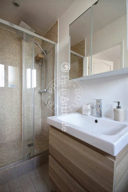 Casa de banho Apartamento mobilado - 40m²  - 1 quarto - La Muette / Bois de Boulogne - Paris