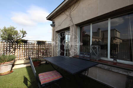 Terraço Apartamento mobilado - 40m²  - 1 quarto - La Muette / Bois de Boulogne - Paris
