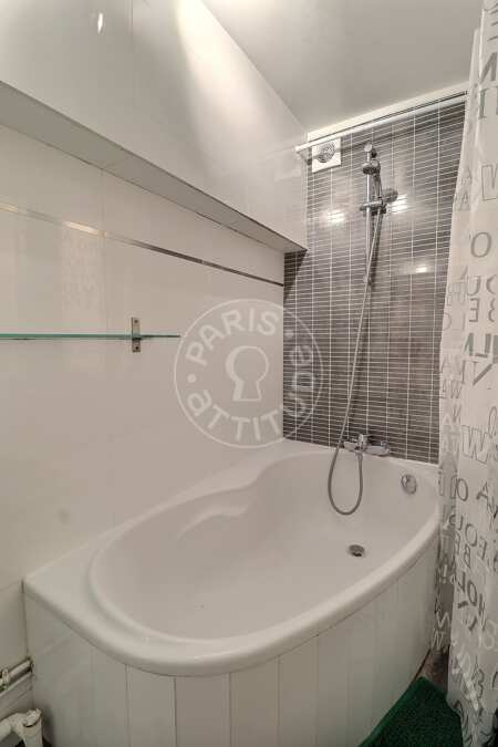 Badezimmer Möblierte studio - 20m²  - Latin / Saint-Michel - Paris