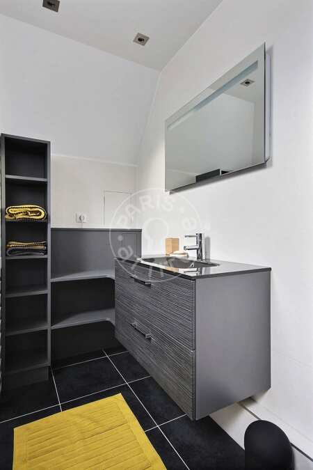 Baño Piso amueblado - 50m²  - 1 dormitorio - Porte Maillot / Palais des Congrès - París
