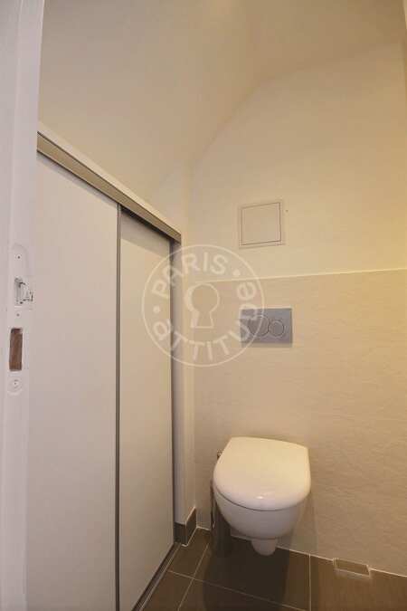 Inodoro Piso amueblado - 50m²  - 1 dormitorio - Porte Maillot / Palais des Congrès - París