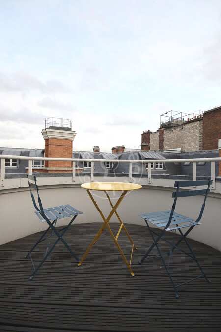 Balcón Piso amueblado - 50m²  - 1 dormitorio - Porte Maillot / Palais des Congrès - París