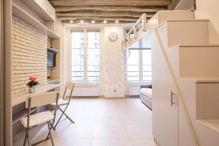 Sala - Quitinete mobiliado - Paris 75004 - 13898
